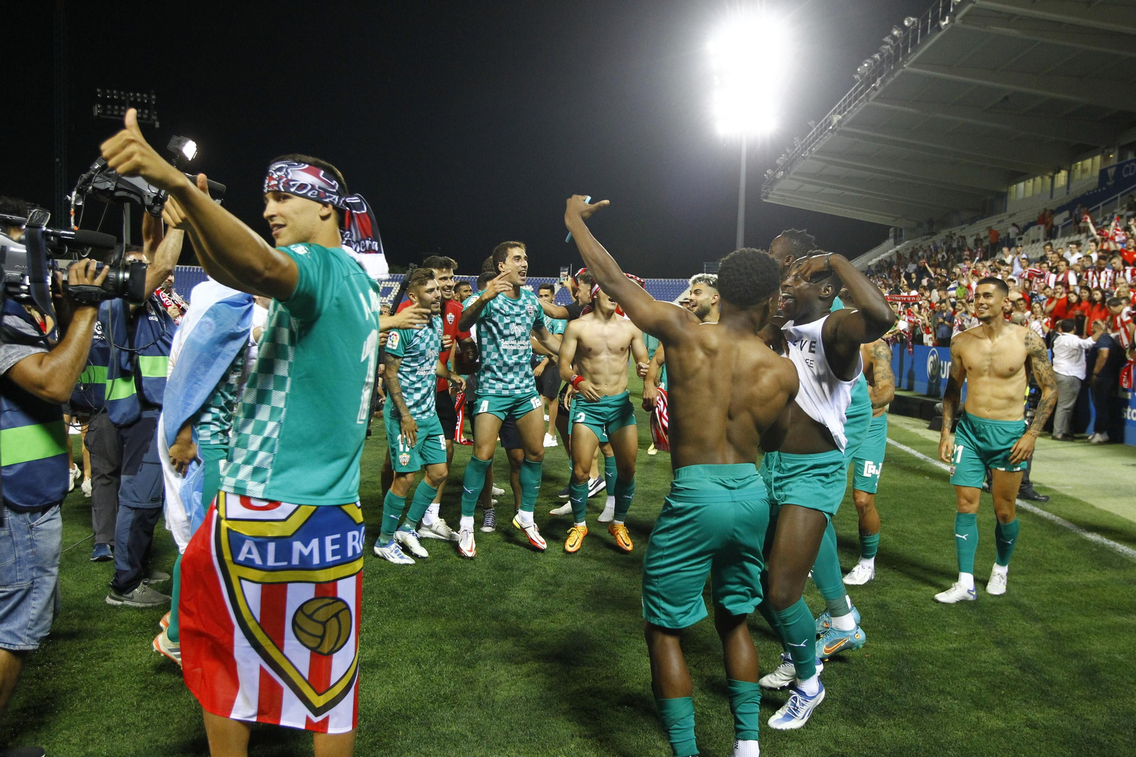 Imágenes del C.D. Leganés-U.D. Almería. Ascenso a la Liga Santander de Fútbol