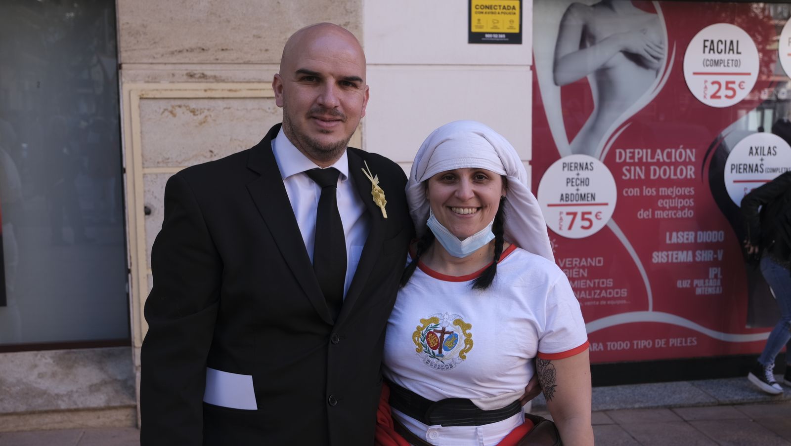 Fotogalería de la procesión de La Borriquita en Almería. Semana Santa 2022.