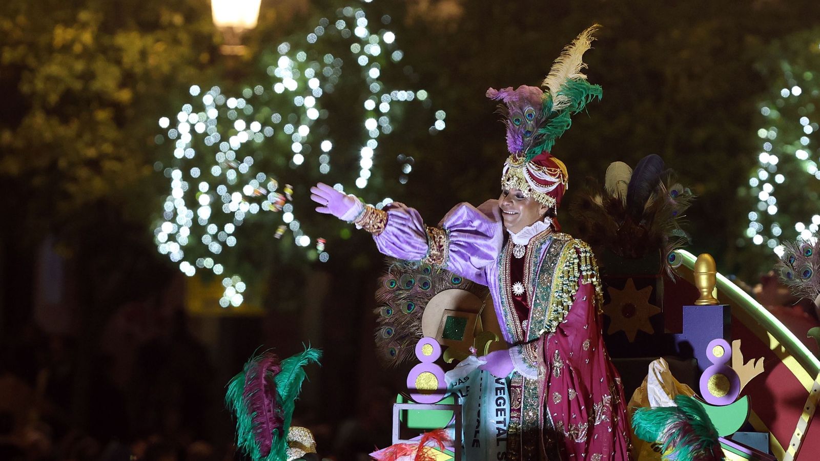 Imágenes de la cabalgata del Cartero Real de Jerez