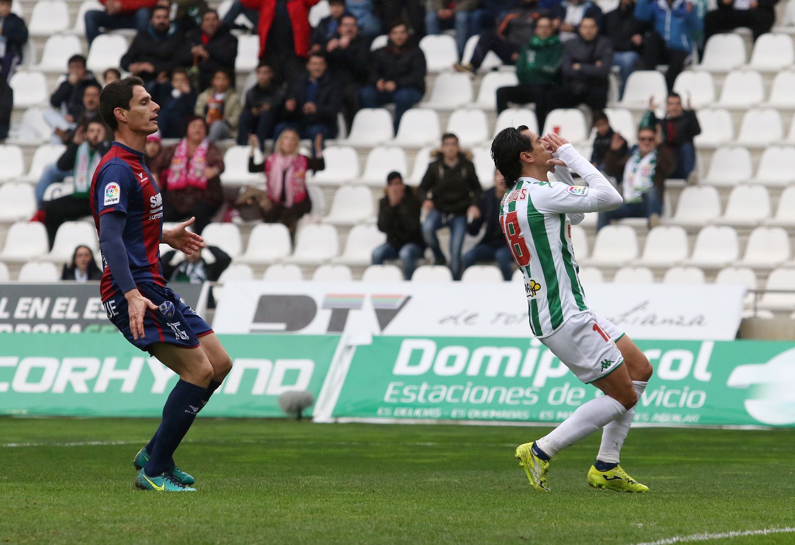 El Córdoba-Huesca, en imágenes