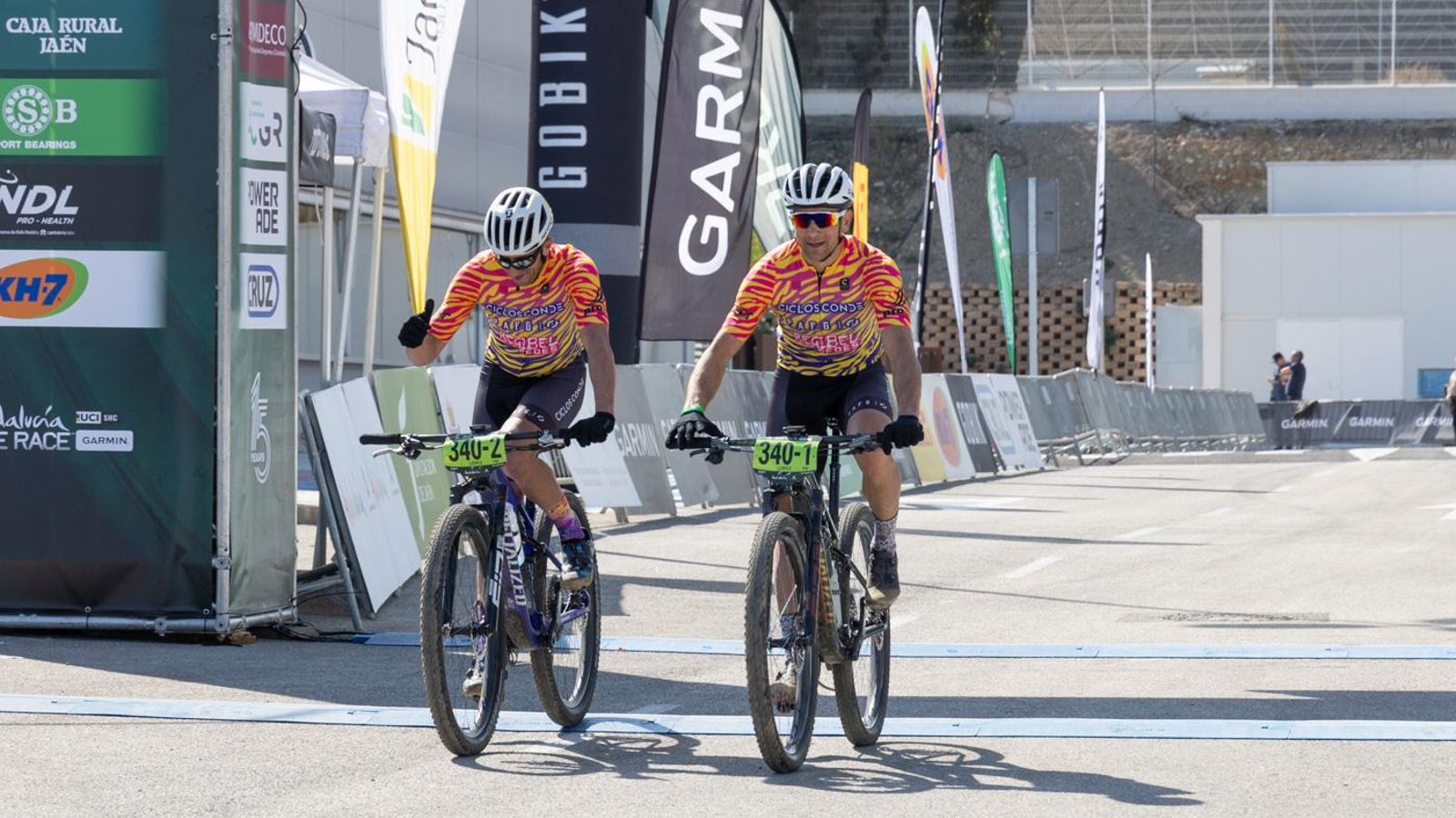 En imágenes: la Andalucía Bike Race llega a Jaén en su tercera etapa
