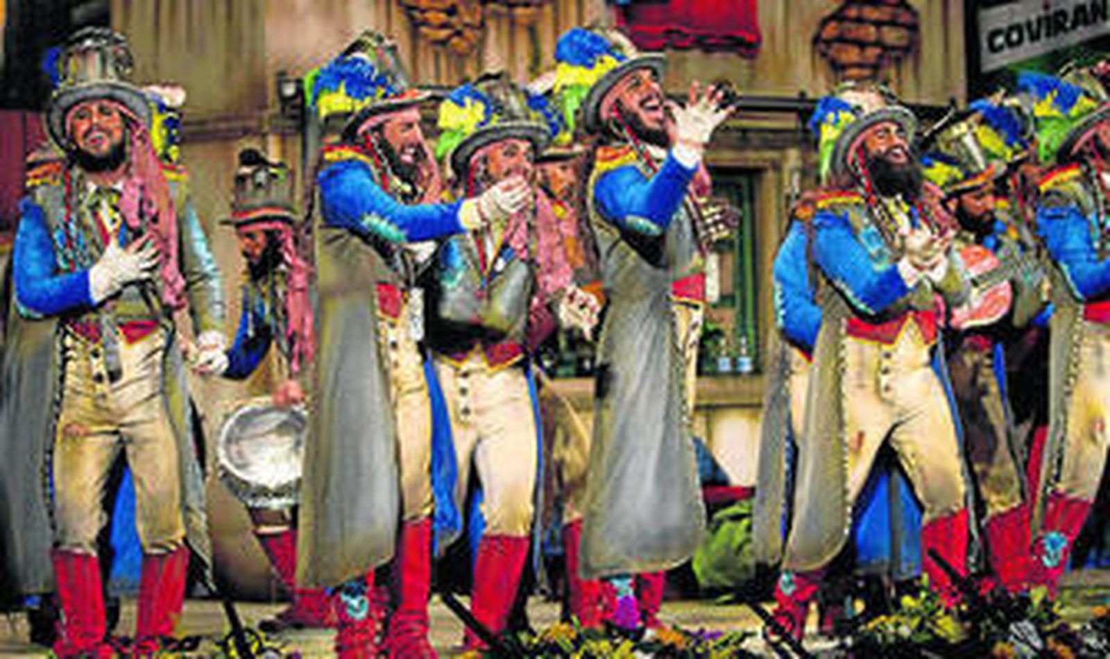 Imagen de la comparsa Los Millonarios.