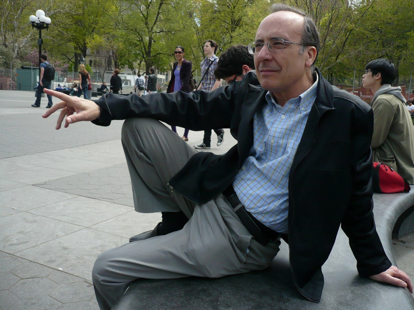 El escritor José Luis García Martín  (Aldeanueva del Camino, Cáceres, 1950).