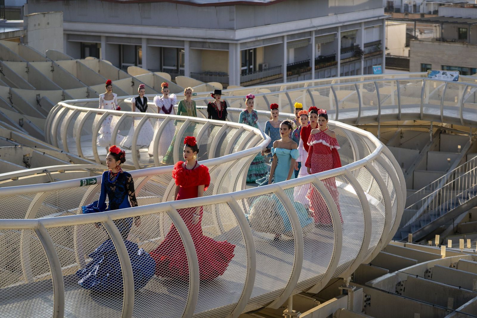 SIMOF 2026: La presentación de la pasarela de moda flamenca, en imágenes