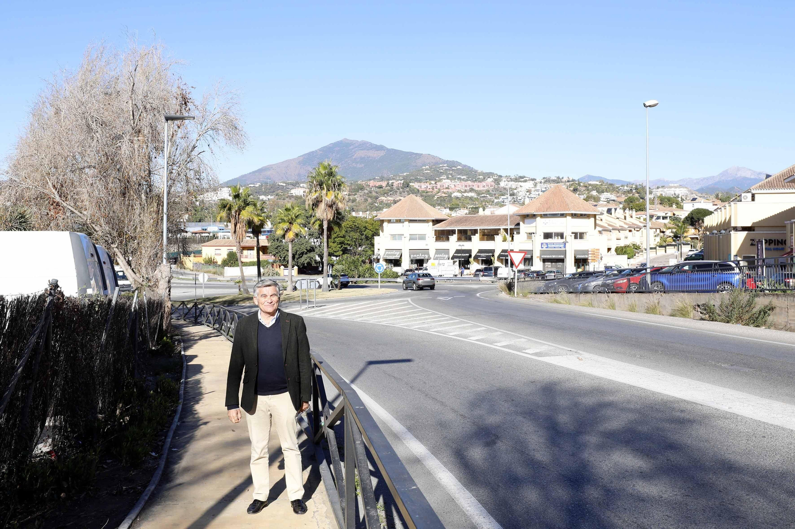 El teniente de alcalde de San Pedro Alcántara, Javier García.