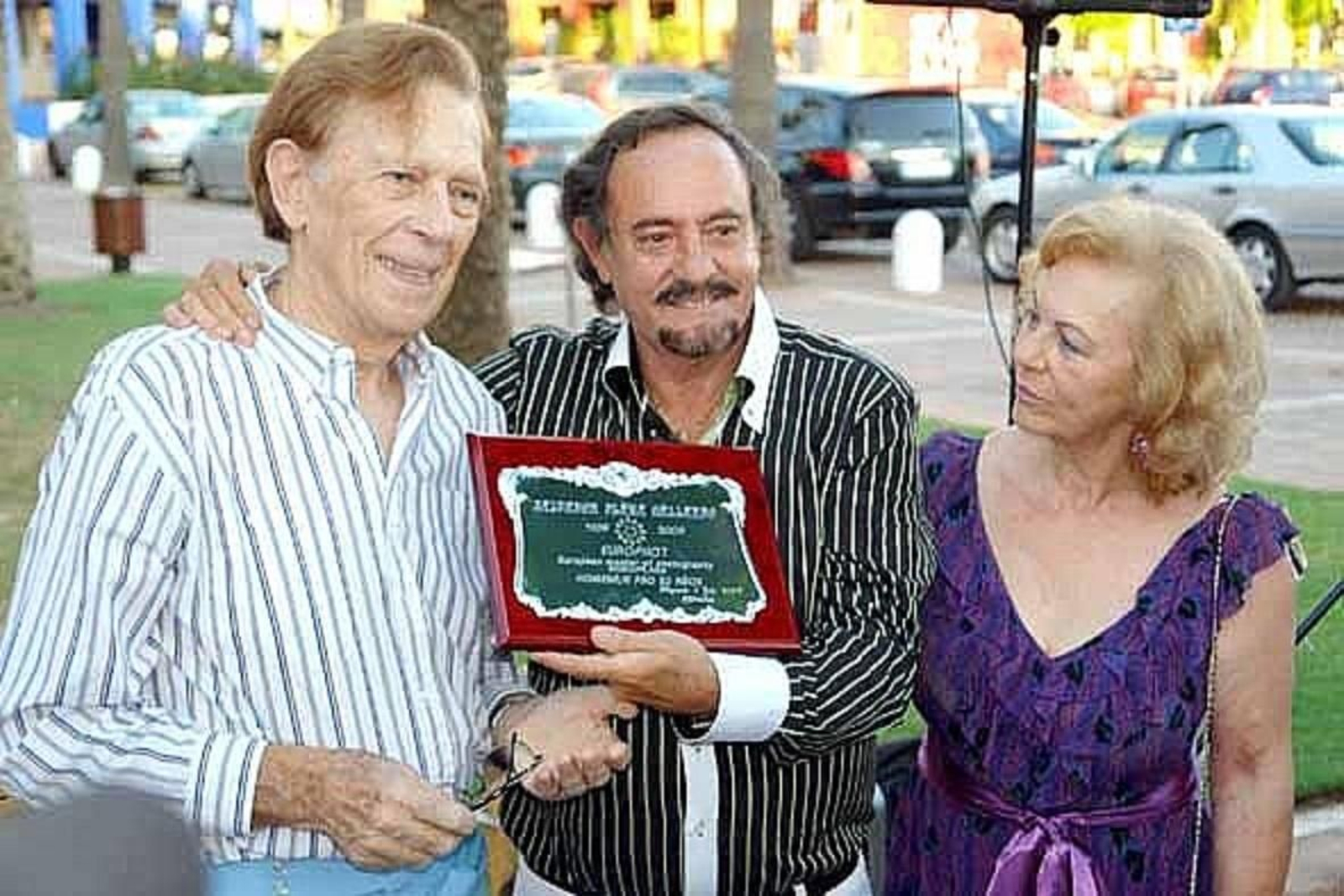 Doro Plana durante el homenaje por sus 50 años de trayectoria, en 2009.