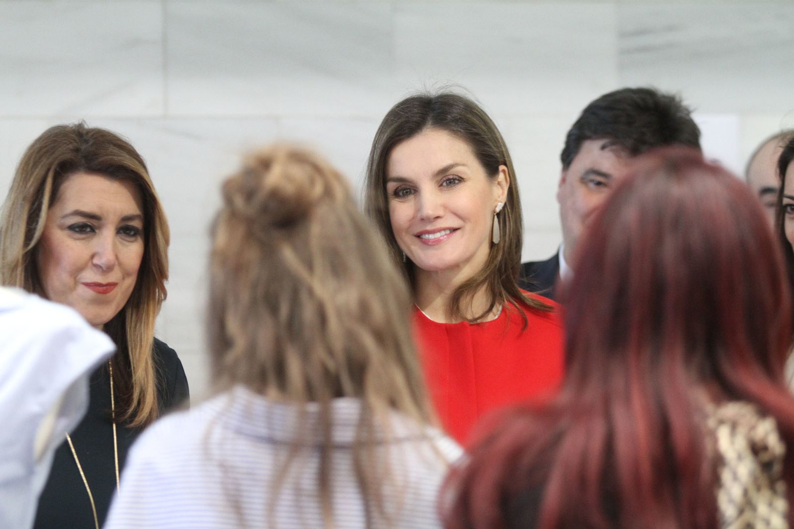 Imágenes de la visita de la reina Letizia a Huelva