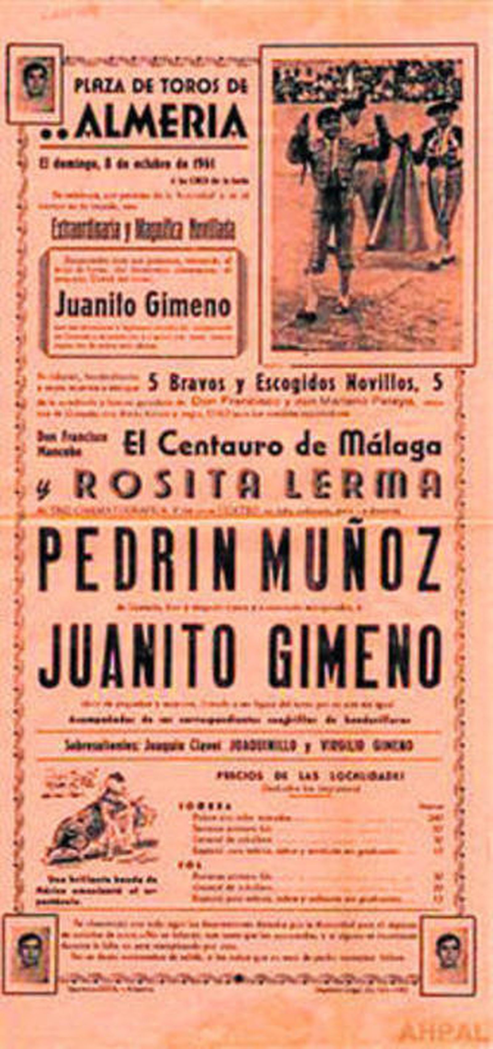 La mendiga que fue rejoneadora