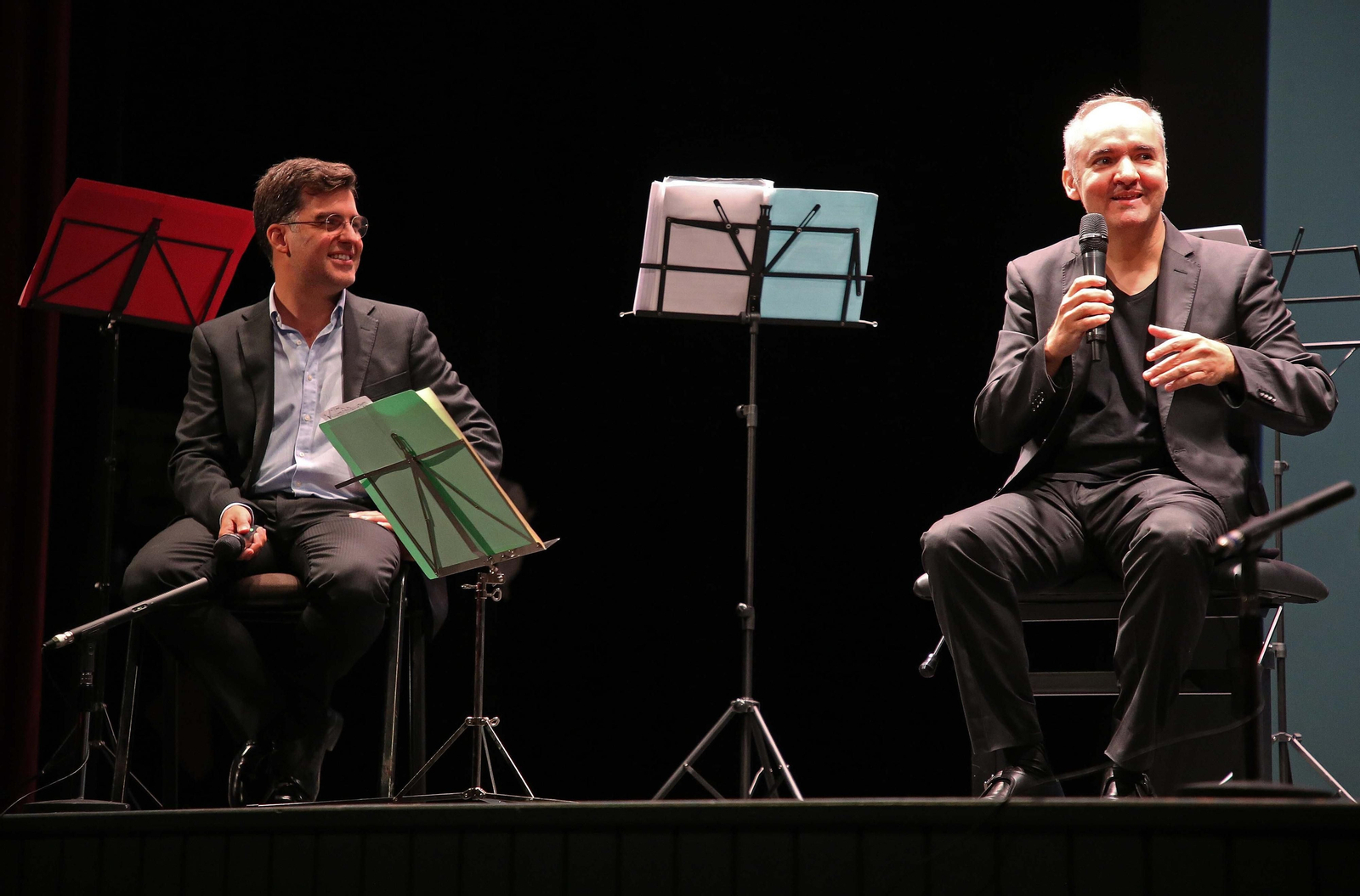 La interpretación de la sinfonía inédita de Aldo Mata, en imágenes