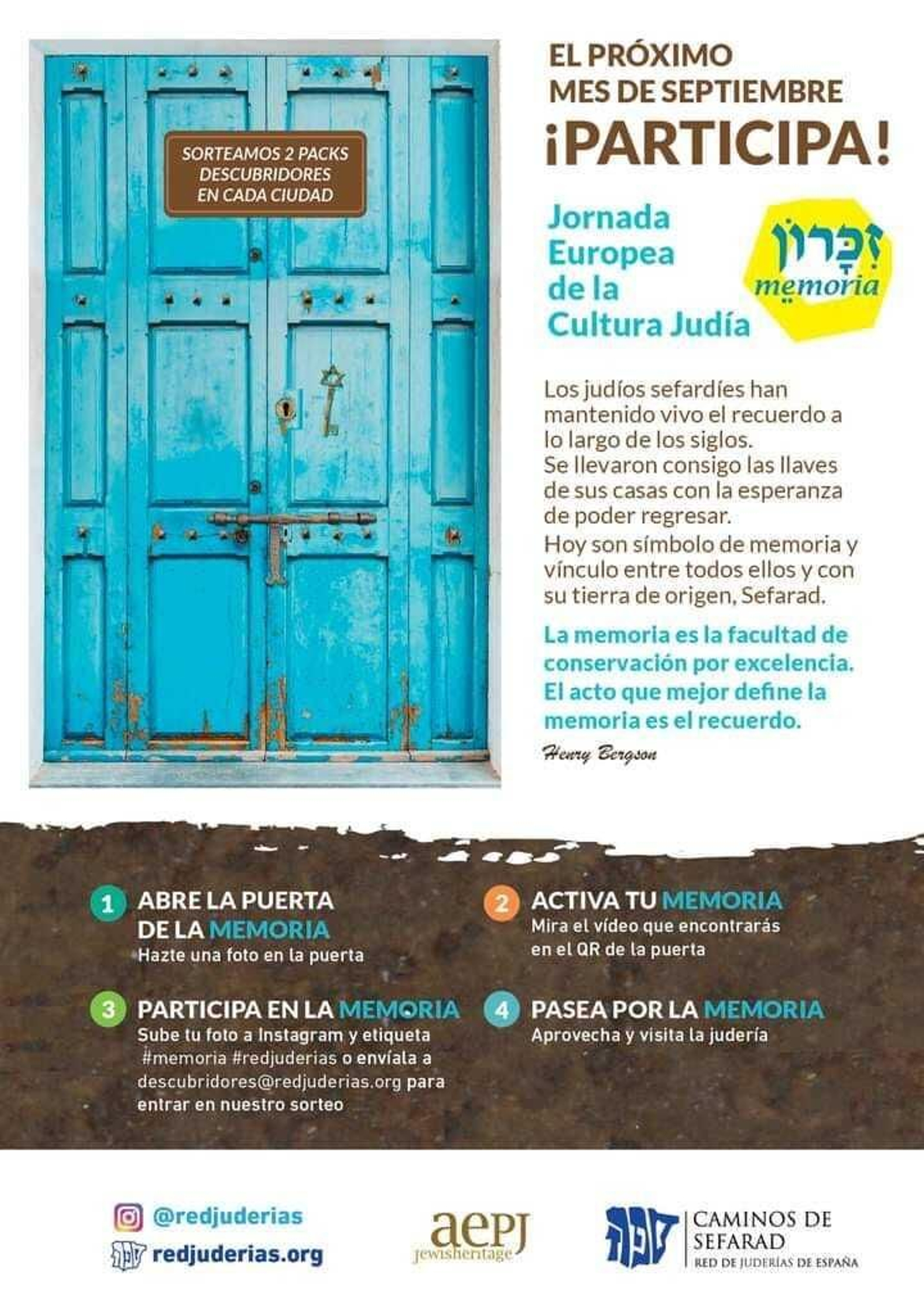 Sorteo con motivo de las Jornadas Europeas de la Cultura Judía en Jaén.