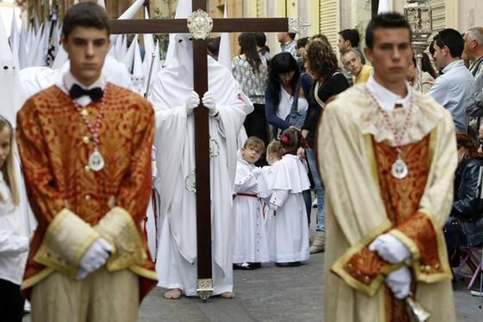 Salida de la Sagrada Cena del Convento de Santo Domingo. 

Foto: Jose Braza