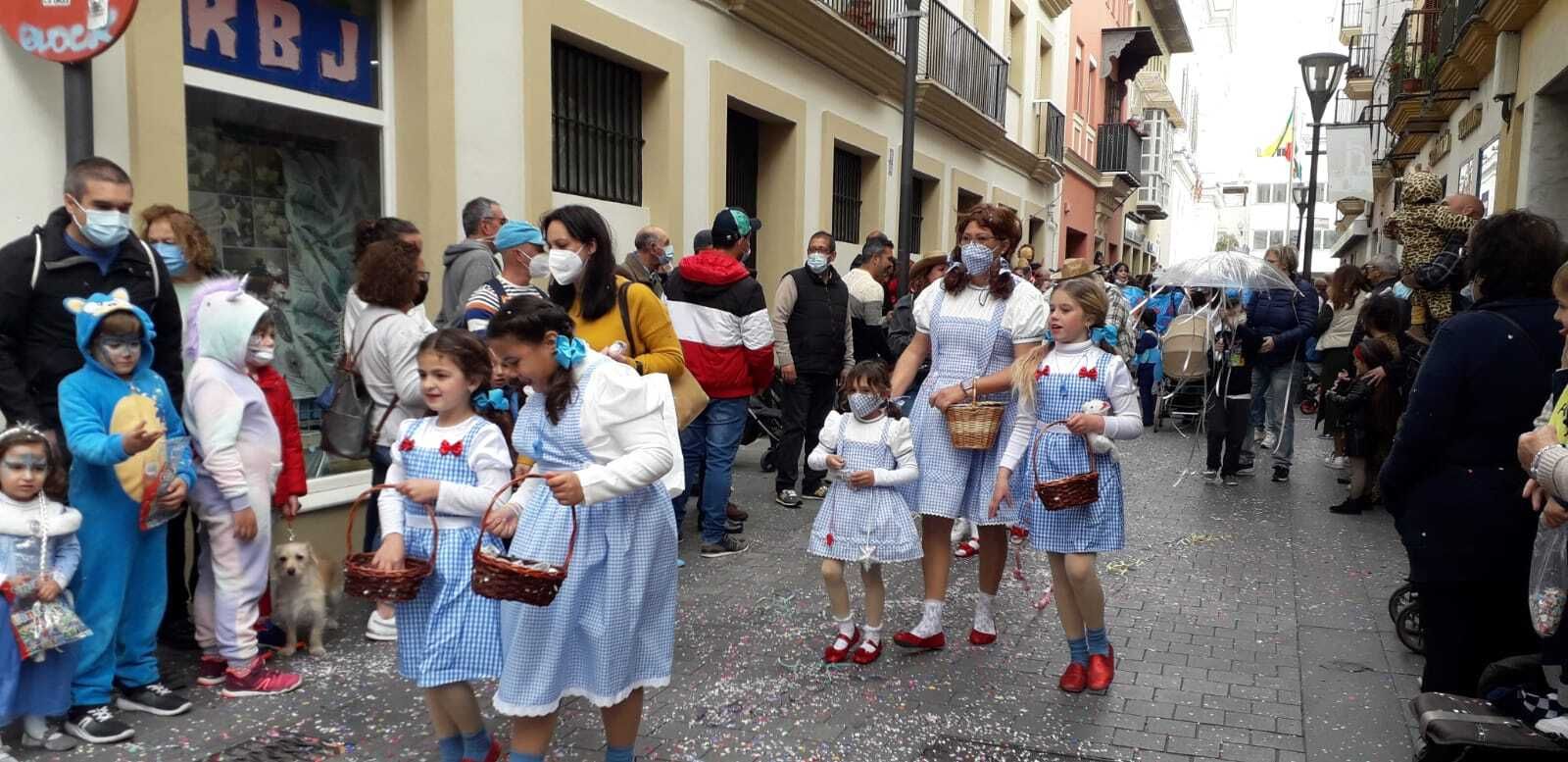 Pasacalles infantil de Carnaval por las calles de El Puerto