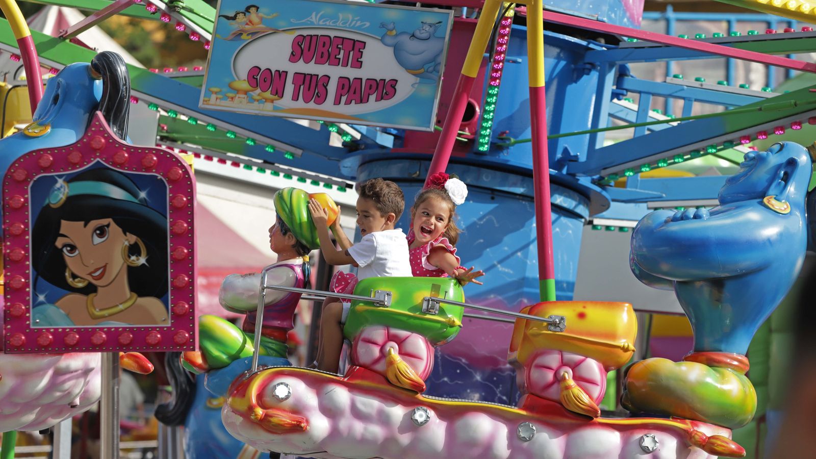 Fotos del lunes en la Feria Real de Algeciras