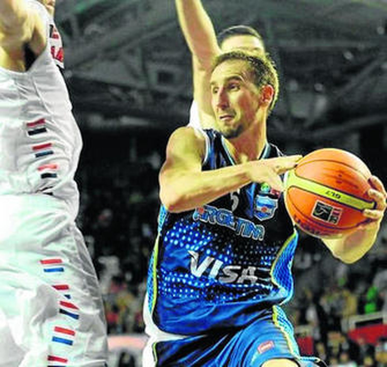 Pepe Sánchez, en el partido ante Paraguay.
