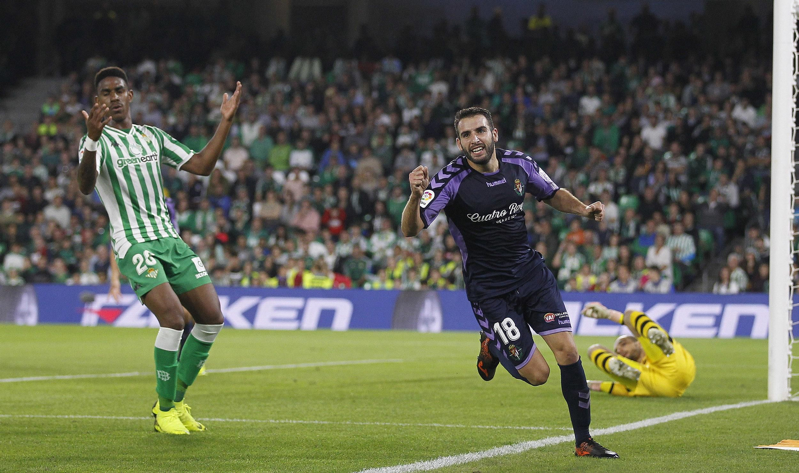 Las imágenes del Betis-Valladolid