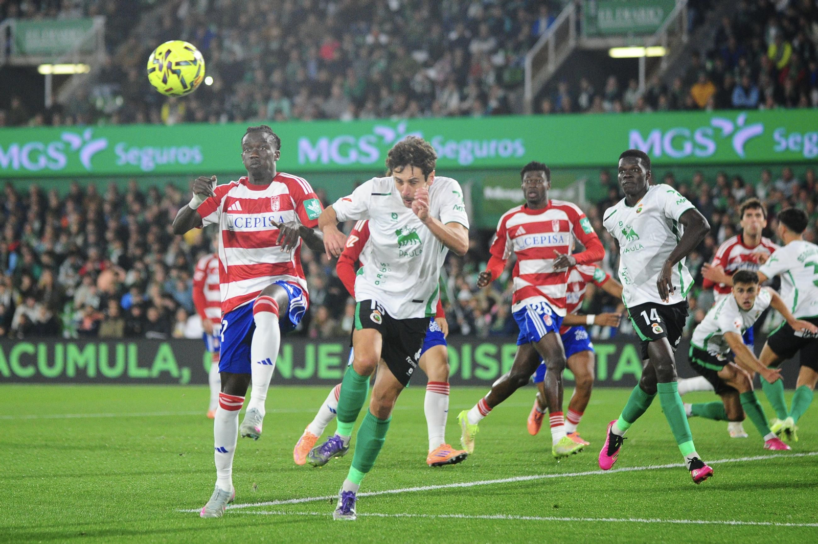 Las mejores imágenes del Racing-Granada CF