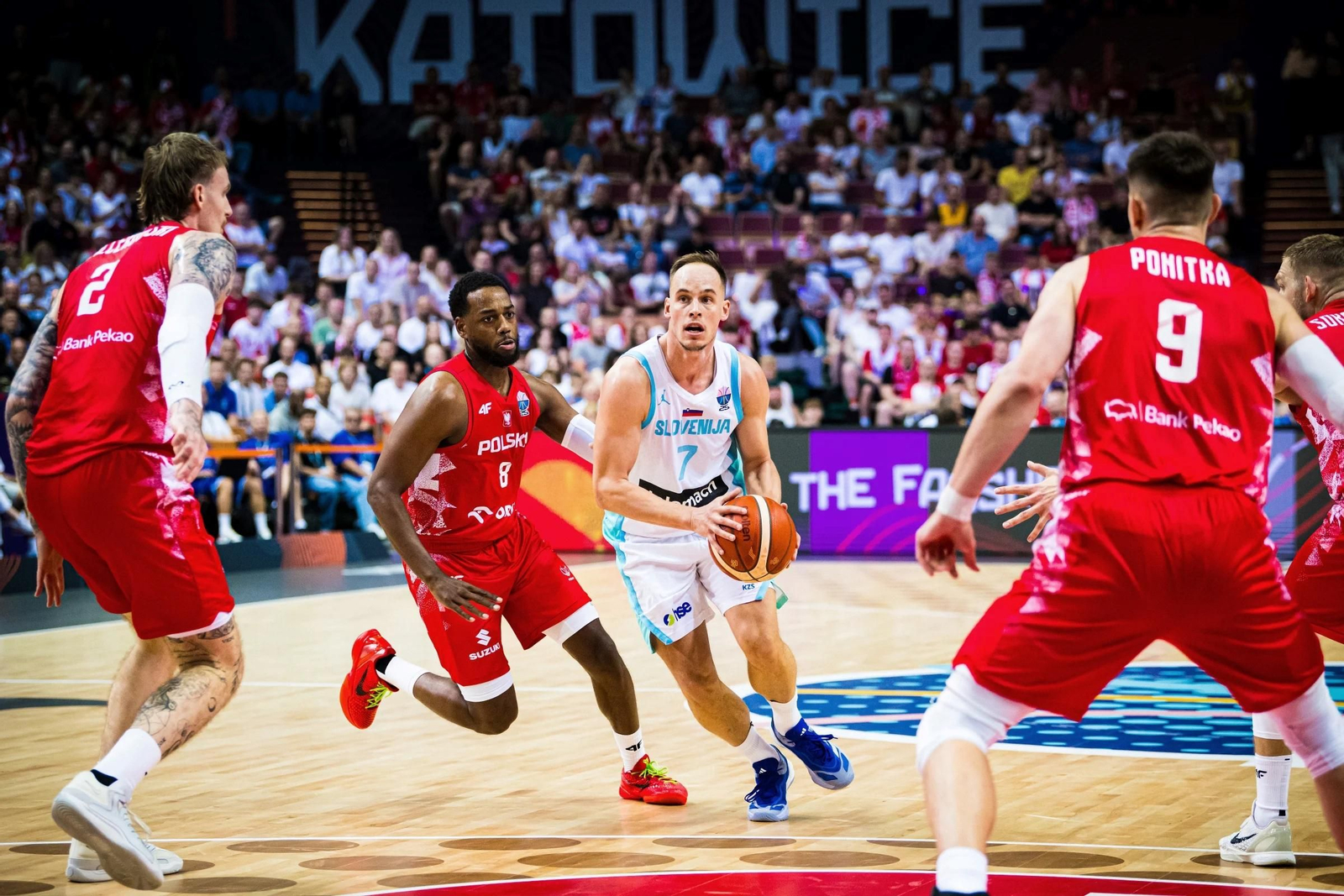 La Polonia de Balcerowski se impone a la Eslovenia de Doncic