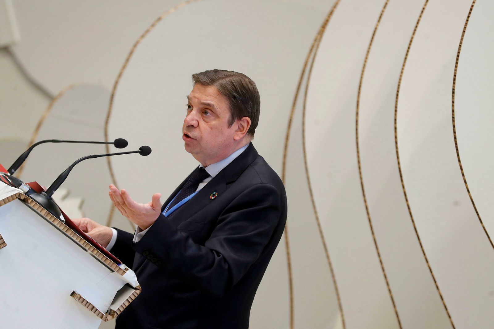 Planas, durante un acto de la Federación Española de Municipios en diciembre.