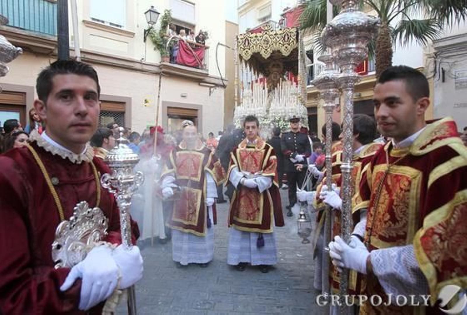 Venerable, Mercedaria y Lasaliana Cofradía de Penitencia de Nuestro Padre Jesús de la Sentencia y Nuestra Señora del Buen Fin. 

Foto: Jesus Marin