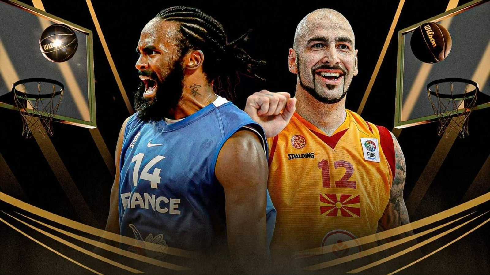 Ronny Turiaf y Pero Antic.