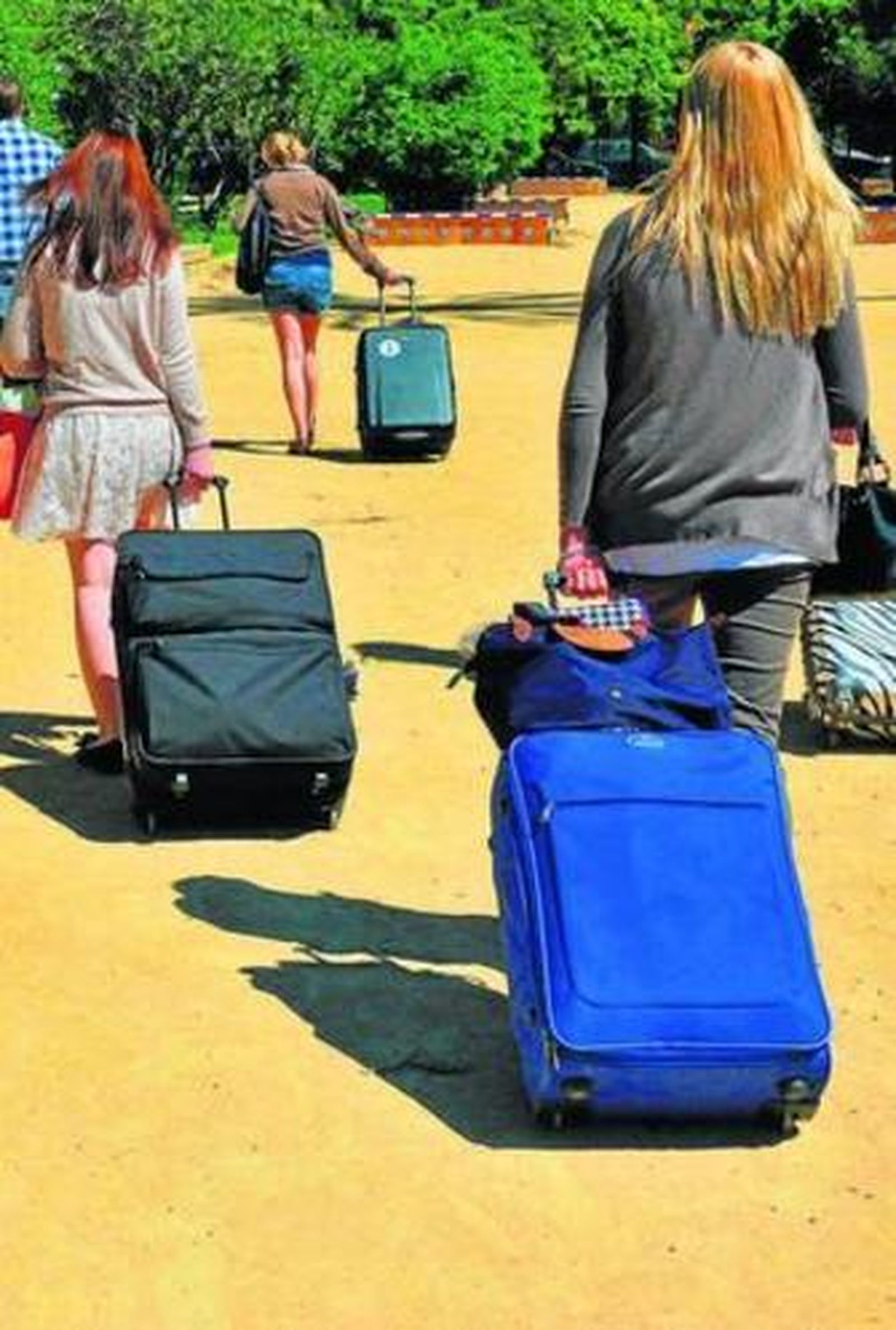 La maleta, fiel compañero a la hora de emprender un viaje.