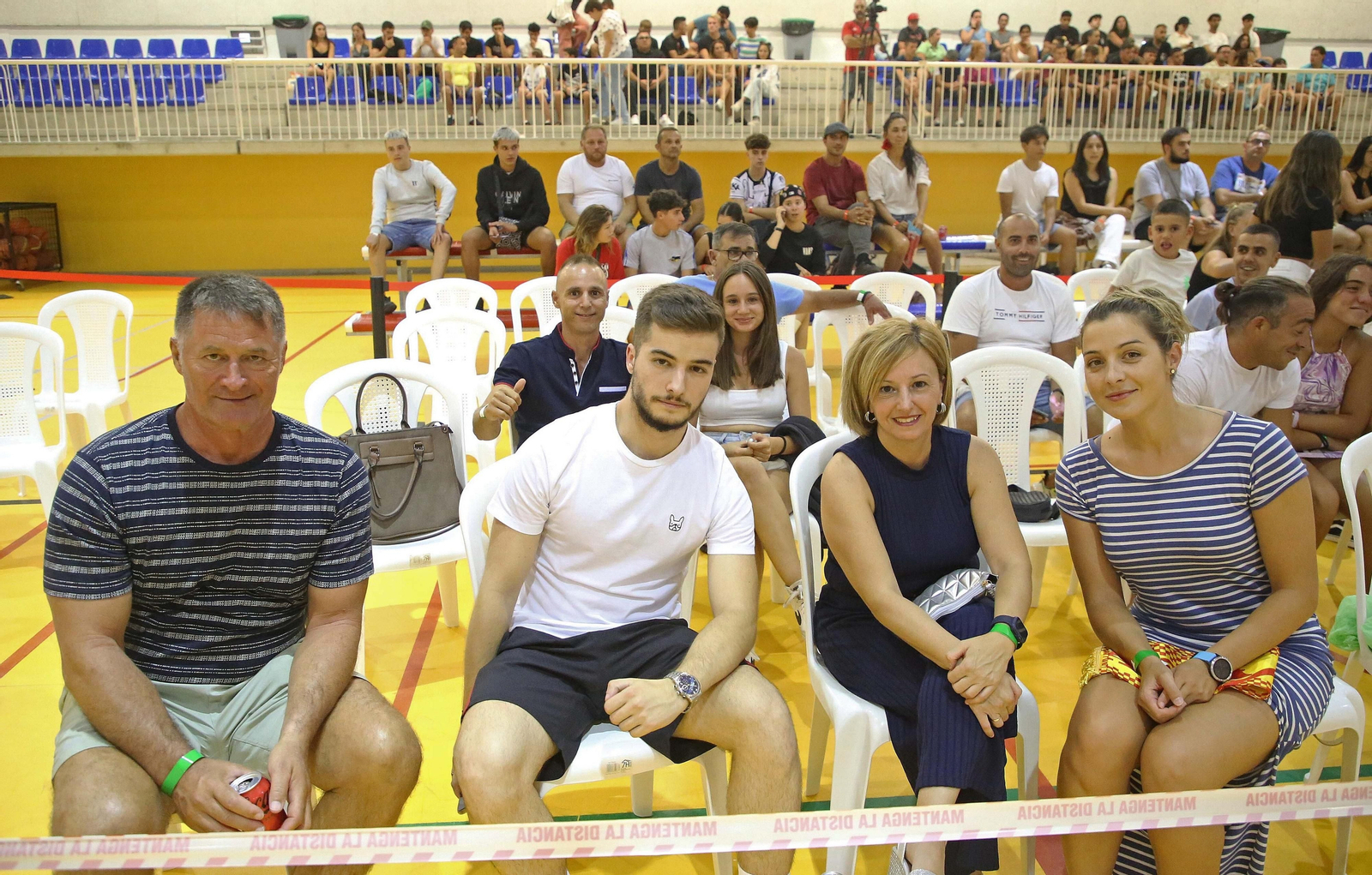 Velada de rock boxing en Tarifa, en imágenes