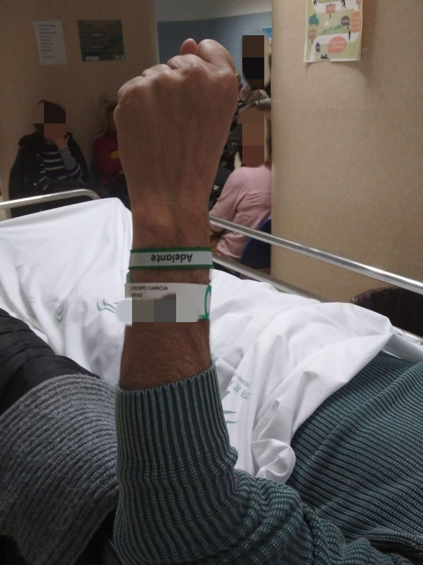 La larga espera de Diego Crespo en el hospital Torrecárdenas