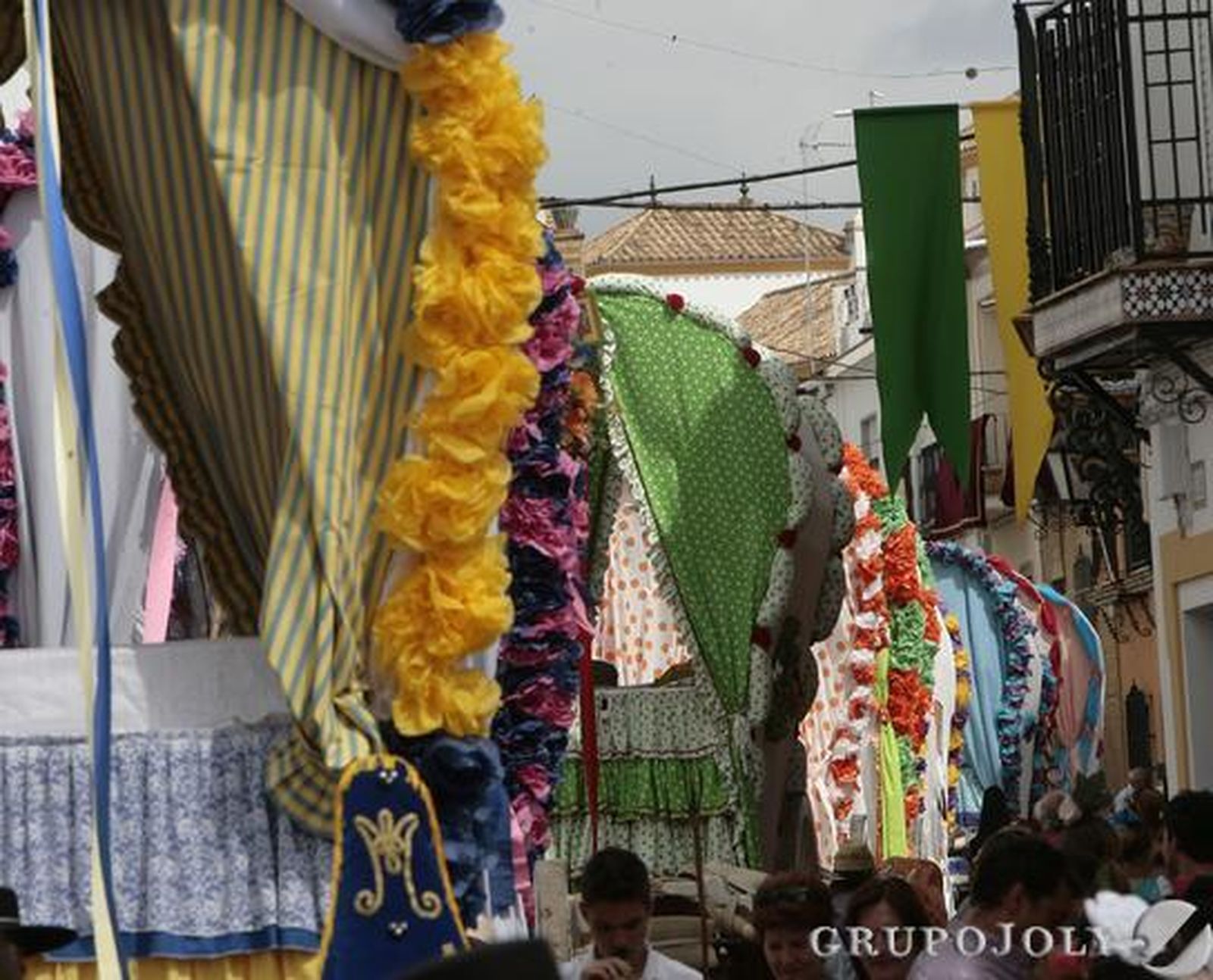 Carretas rocieras.

Foto: José Ángel García