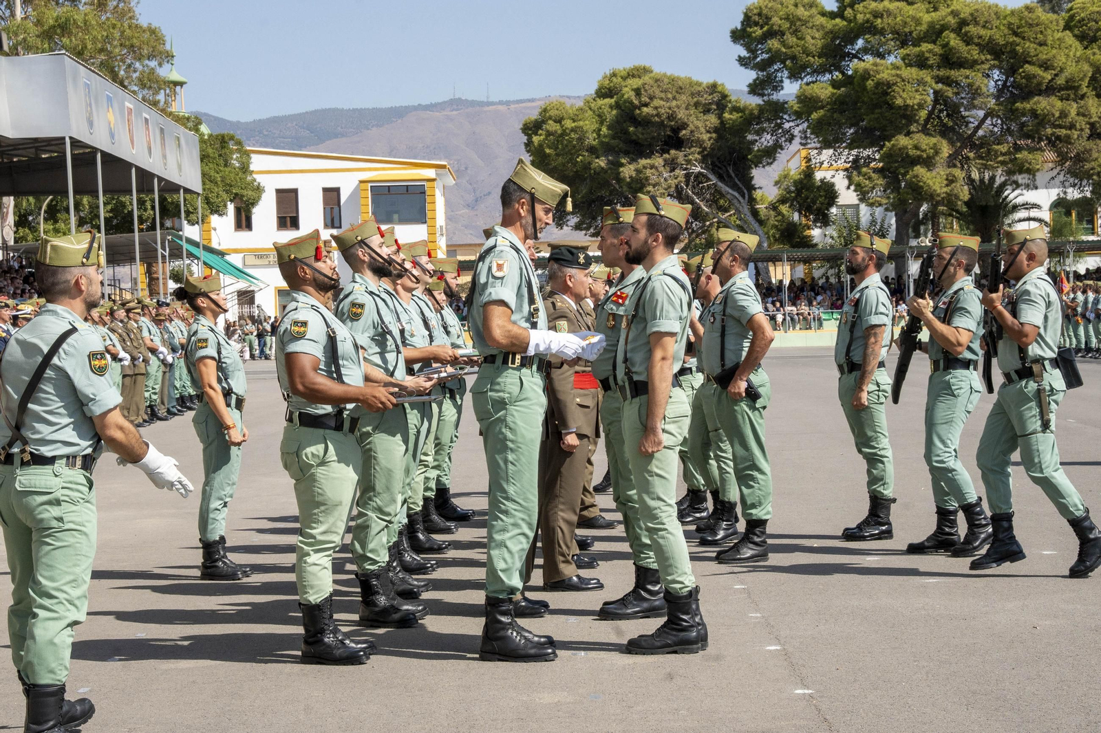 El CV (105) aniversario fundacional de la Legión