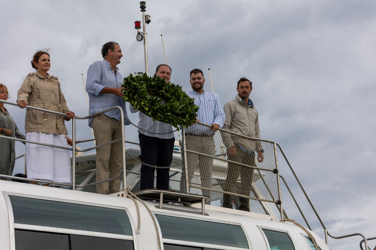 Imágenes de la partida de la Regata Oceánica Huelva-La Gomera