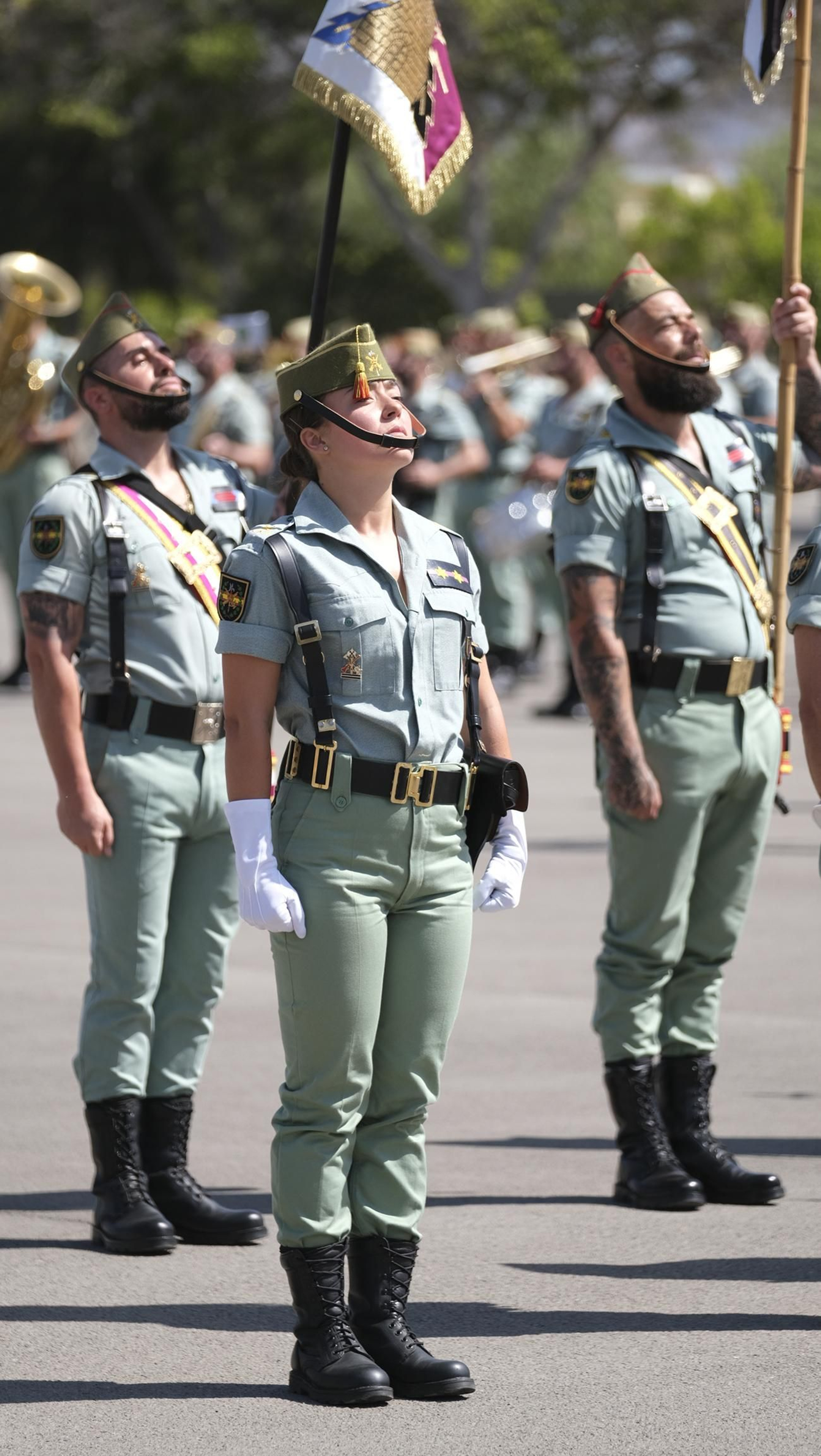 Imágenes del 102 aniversario de La Legión en Almería