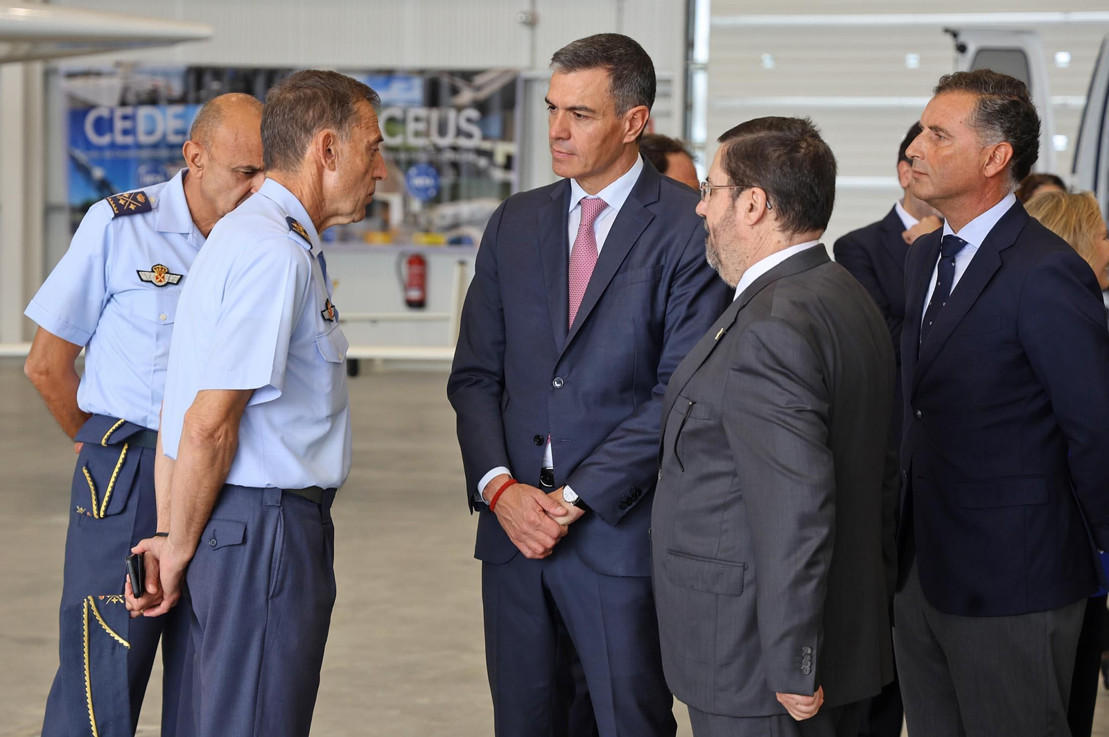 Imágenes de la inauguración del CEUS por Pedro Sánchez en Moguer