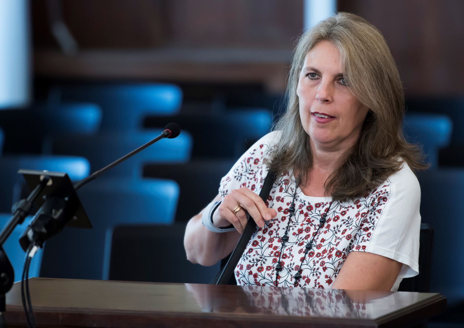 La ex-jefe del servicio de gestión económica de la consejería de Empleo, María Victoria Pérez.