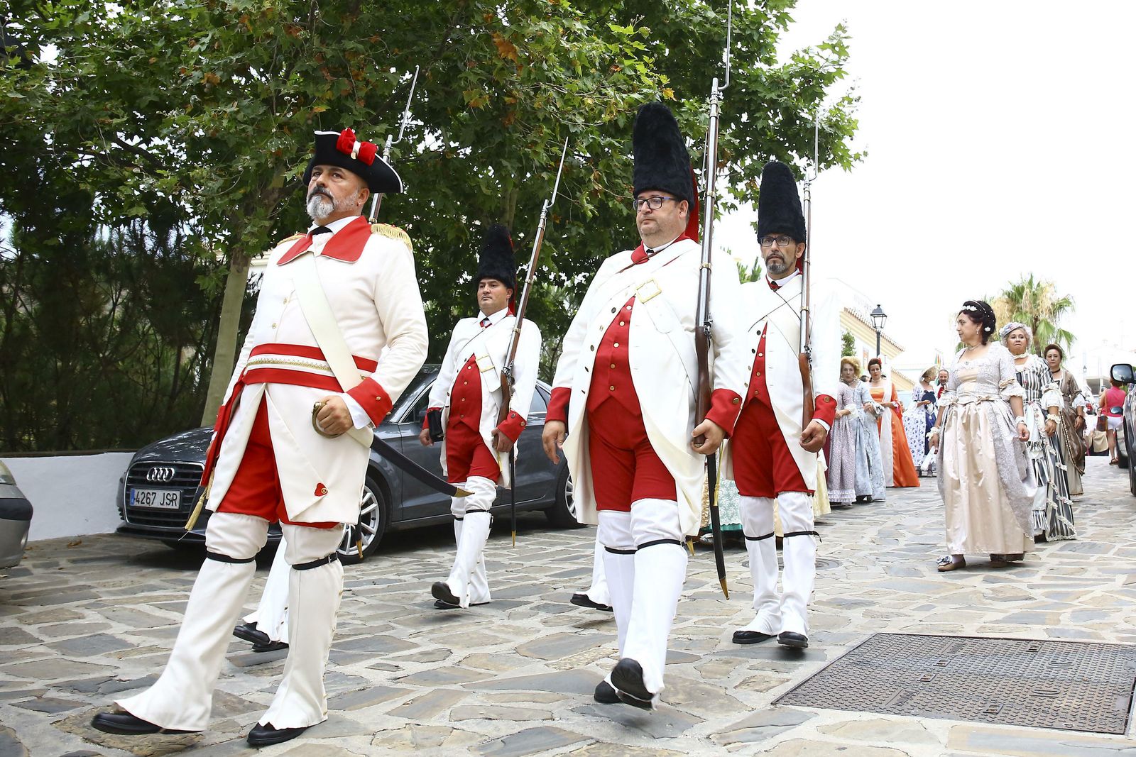 Las fotos de la Fiesta del 4 de julio y el homenaje a Bernardo de Gálvez en Macharaviaya