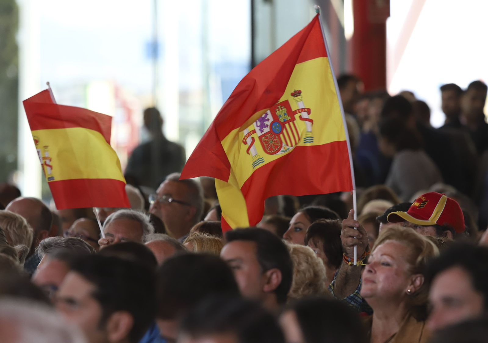 Las fotos del mitin de Pablo Casado en Málaga