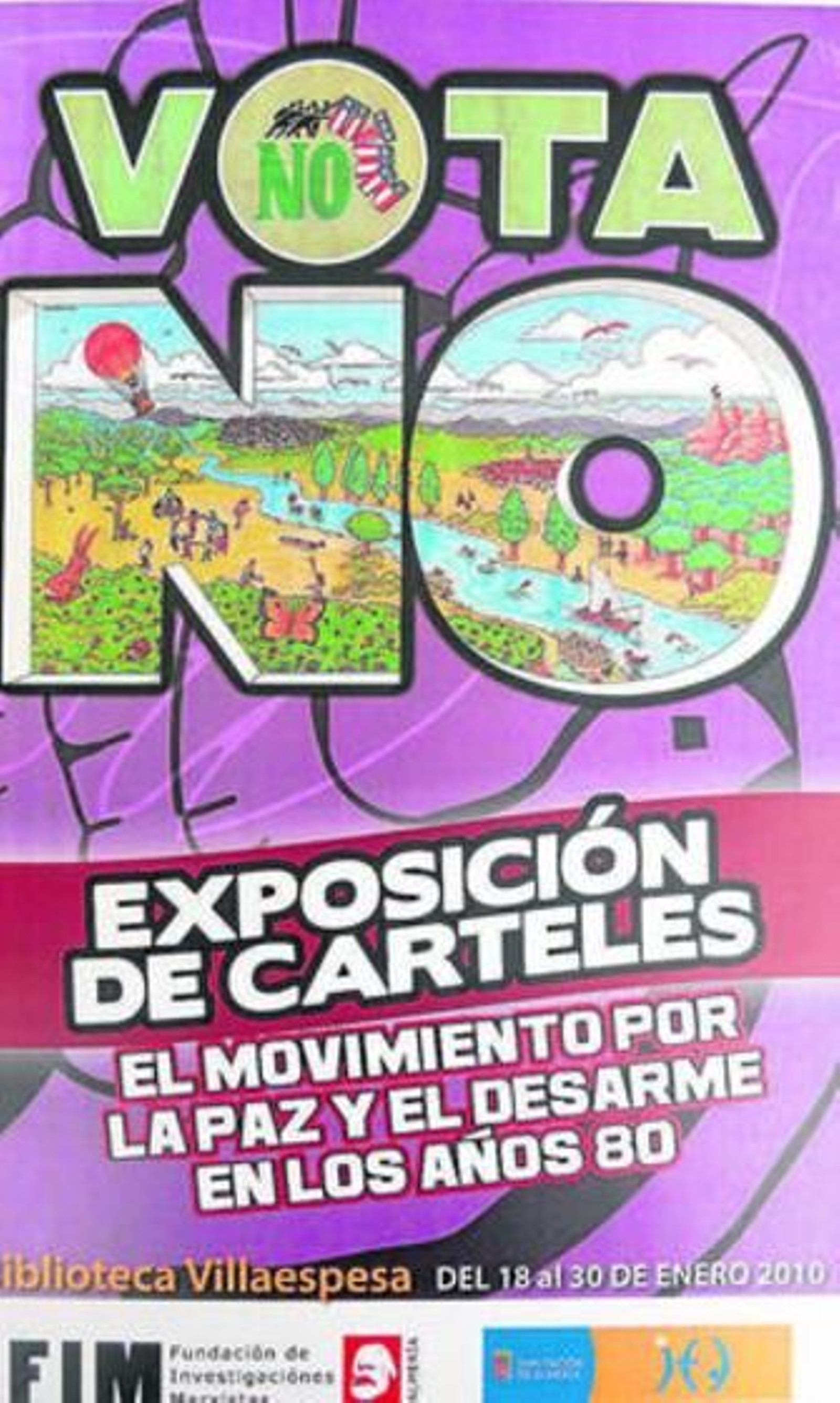 Cartel de la exposición que se inaugura mañana.