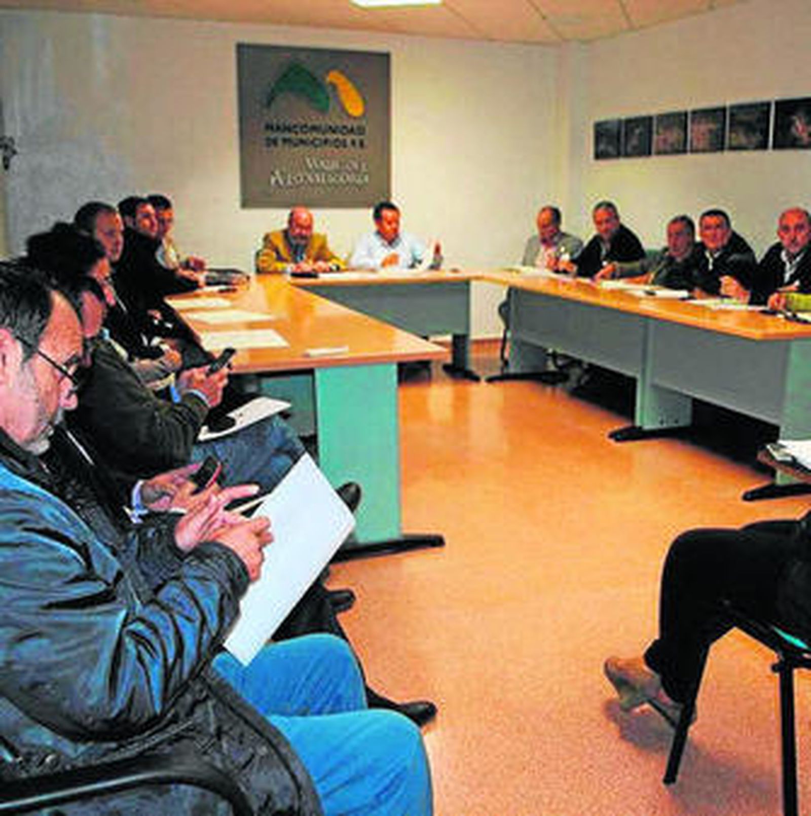 Reunión de la Junta Rectora de la Mancomunidad.