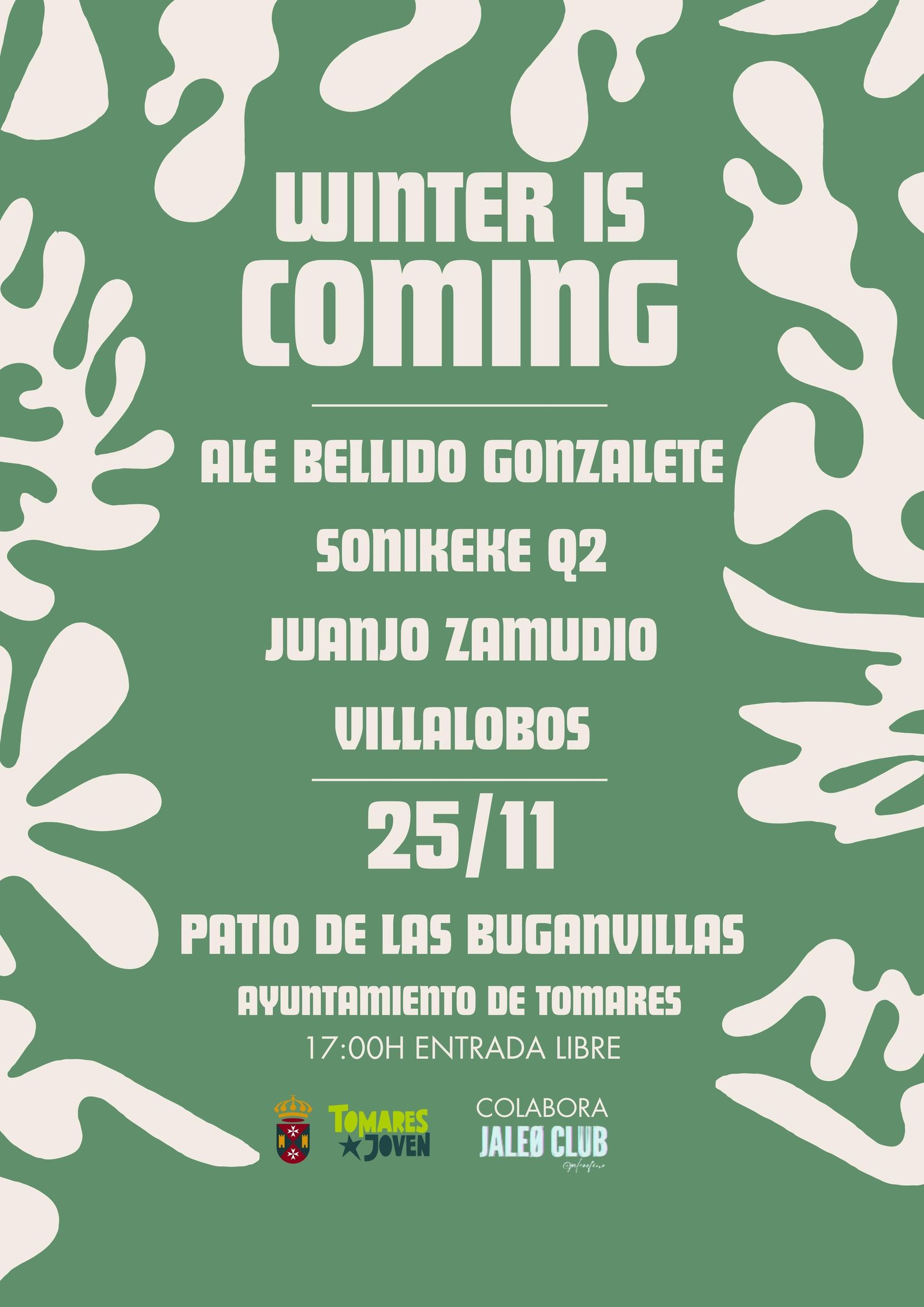 Cartel del festival 'Winter is Coming'