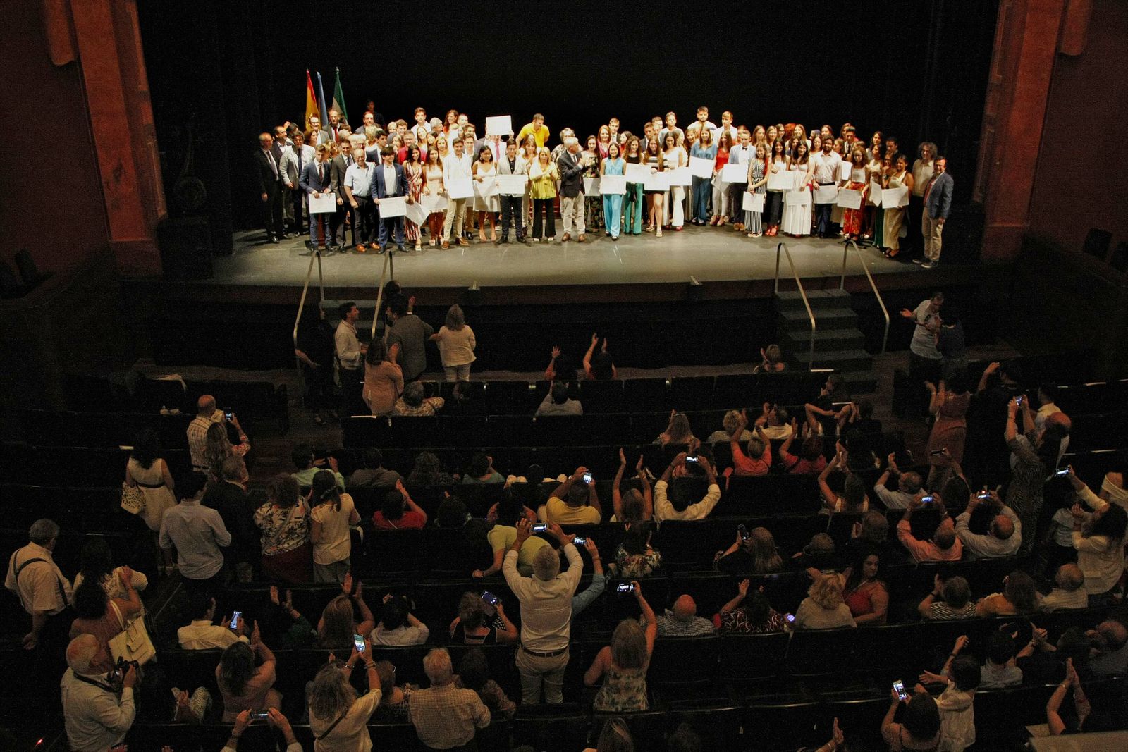 Gala de entrega de los galardones a los alumnos, este jueves en el Villamarta.