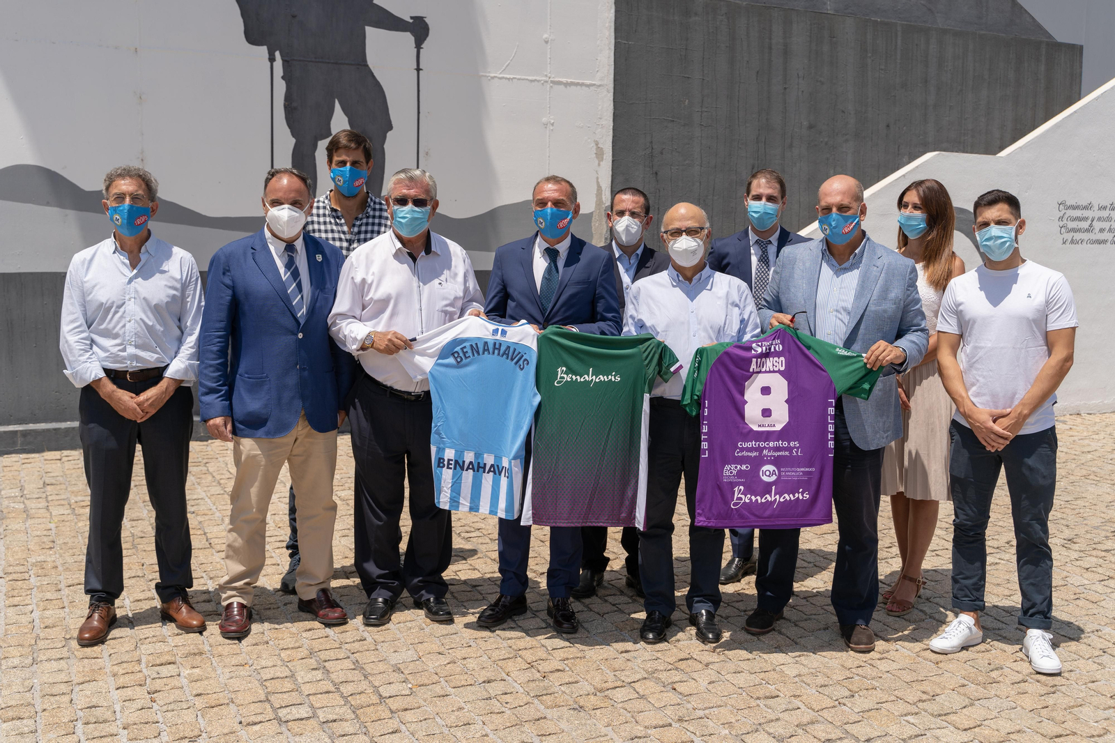 Cónclave en Benahavís con Málaga, Unicaja y Trops