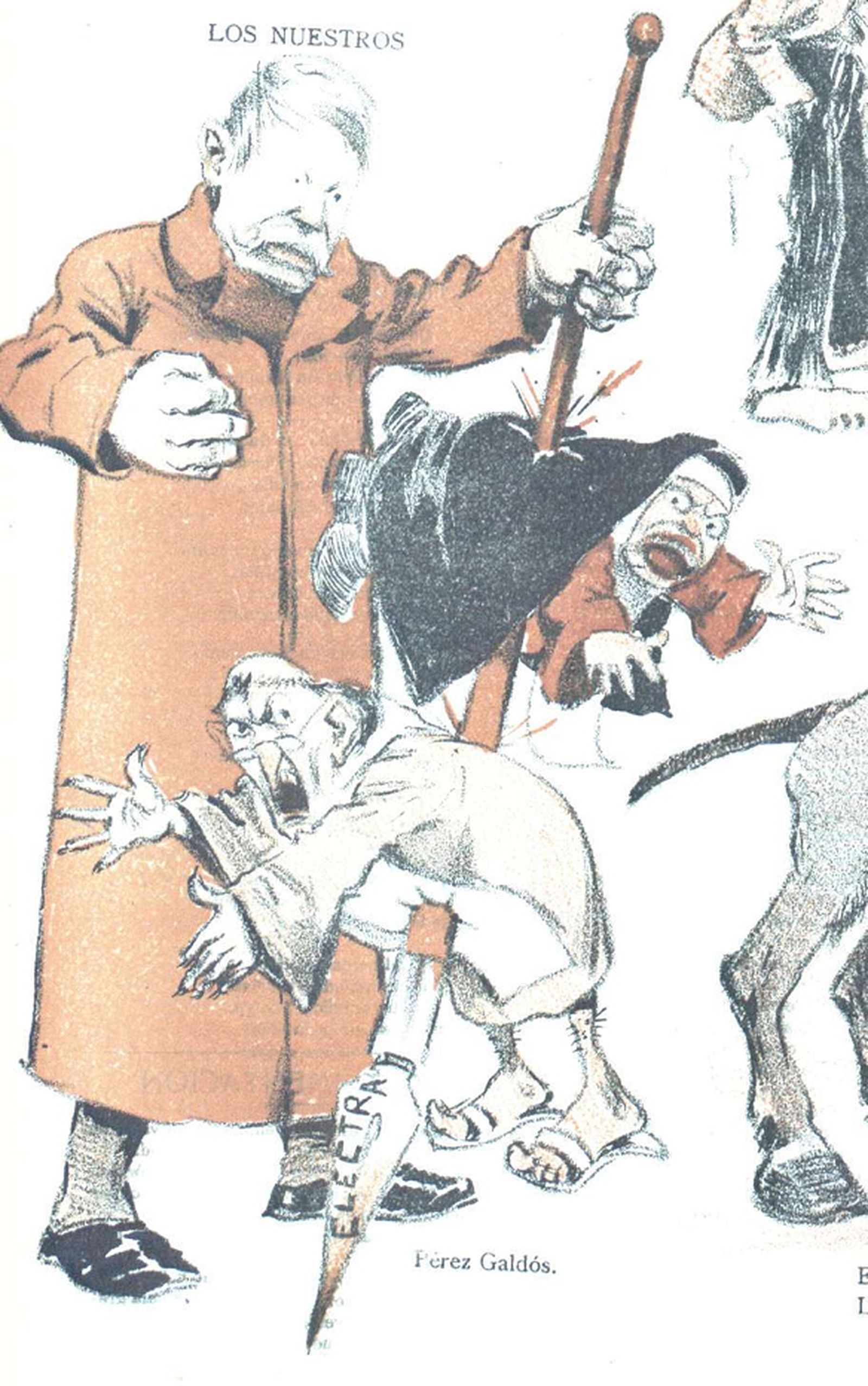 Tovar. Galdós atraviesa con su pluma a una monja y un cura