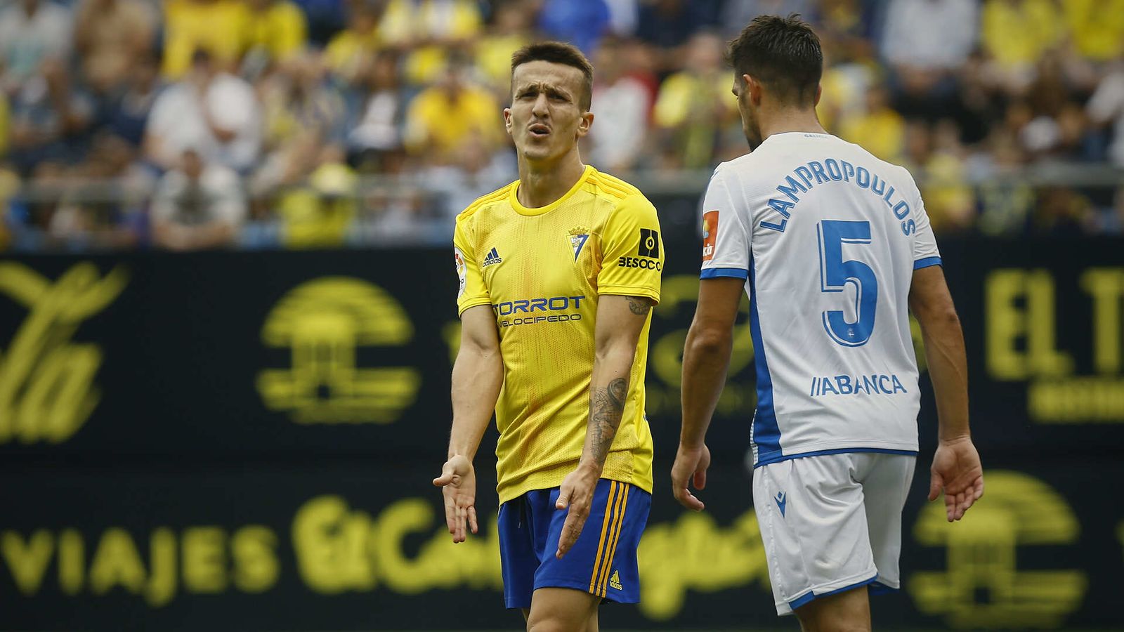 Las fotos del partido Cádiz CF - Deportivo de la Coruña