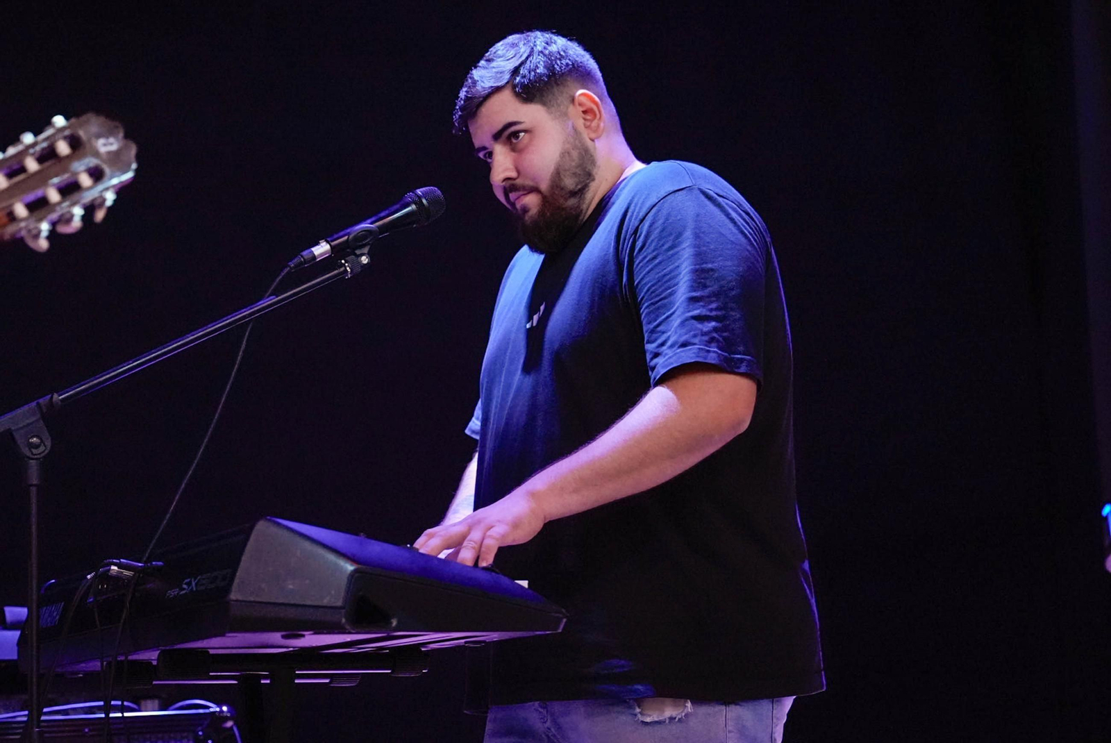 Disfrutando de la feria del mediodía en la jornada del jueves