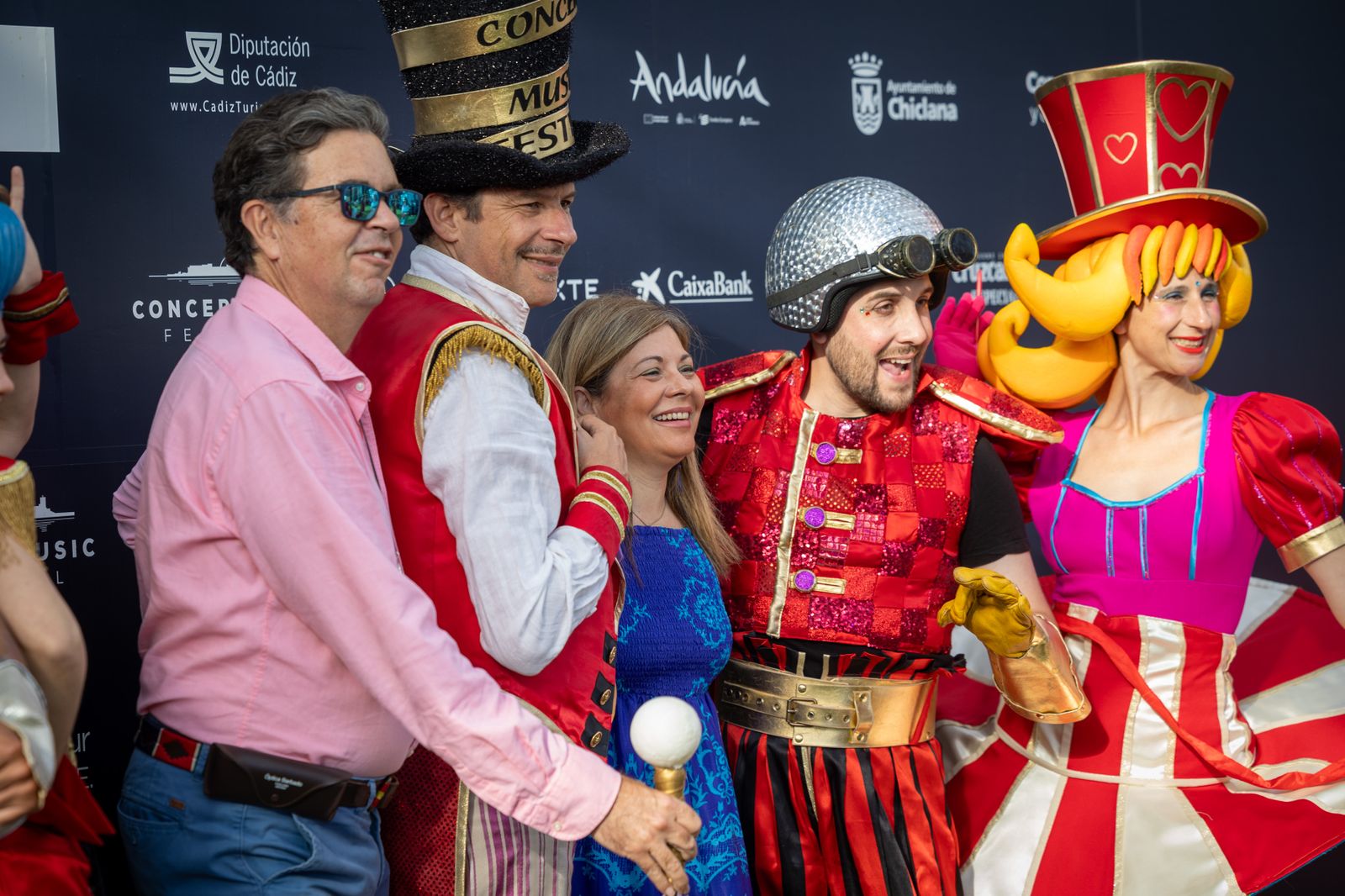 Imágenes de la inauguración del Concert Music Festival 2024 en Chiclana