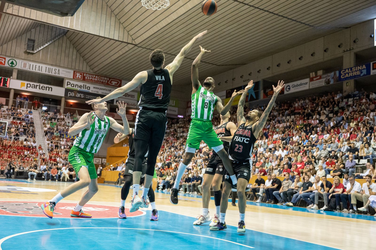 Las fotos del triunfo del Betis Baloncesto en Gerona