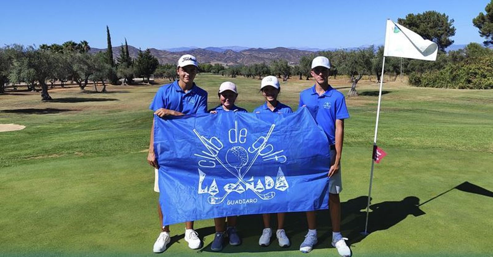 El equipo del Club de Golf La Cañada
