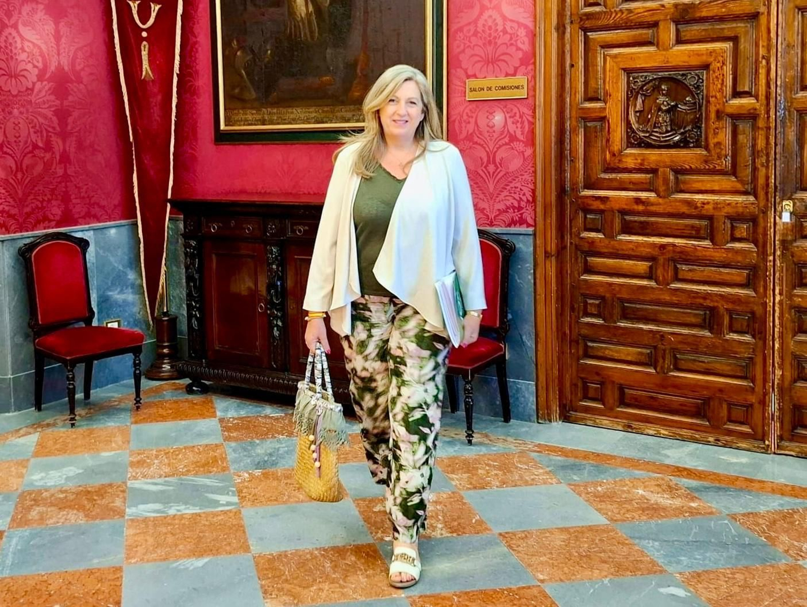 Beatriz Sánchez Agustino, portavoz de Vox en el Ayuntamiento de Granada