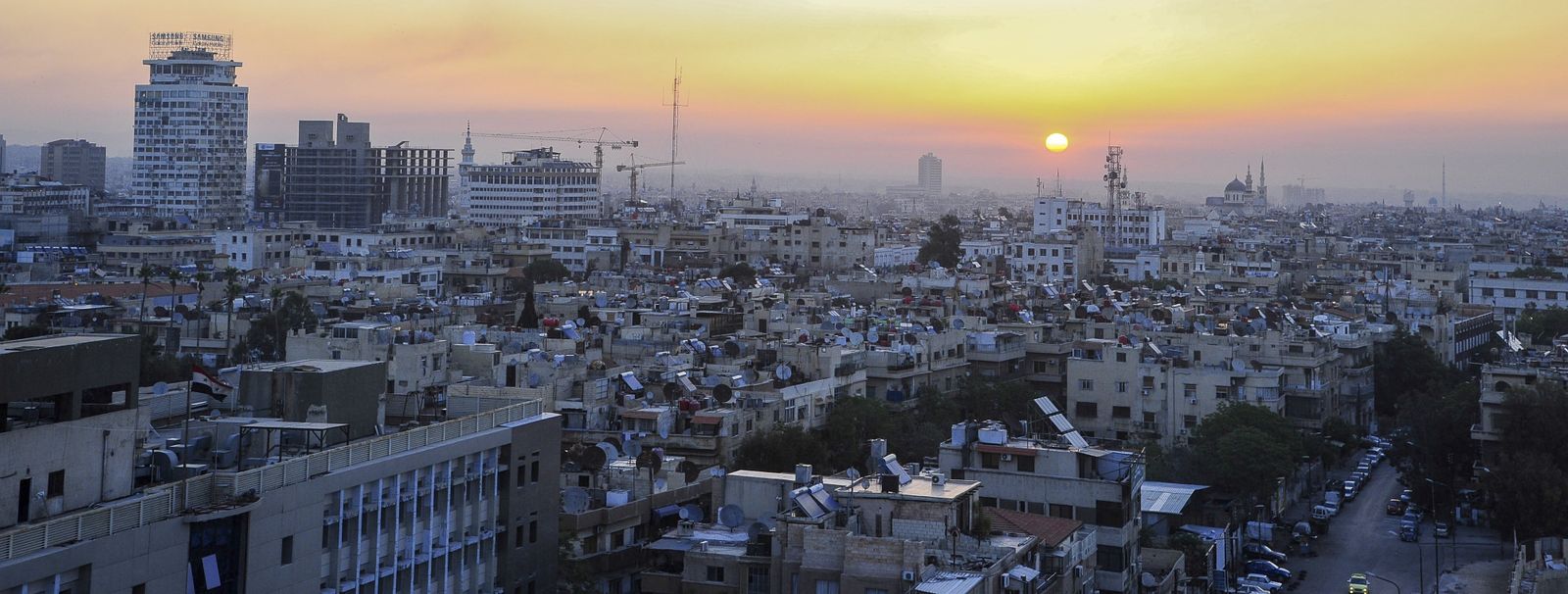 Las imágenes del bombardeo a Siria