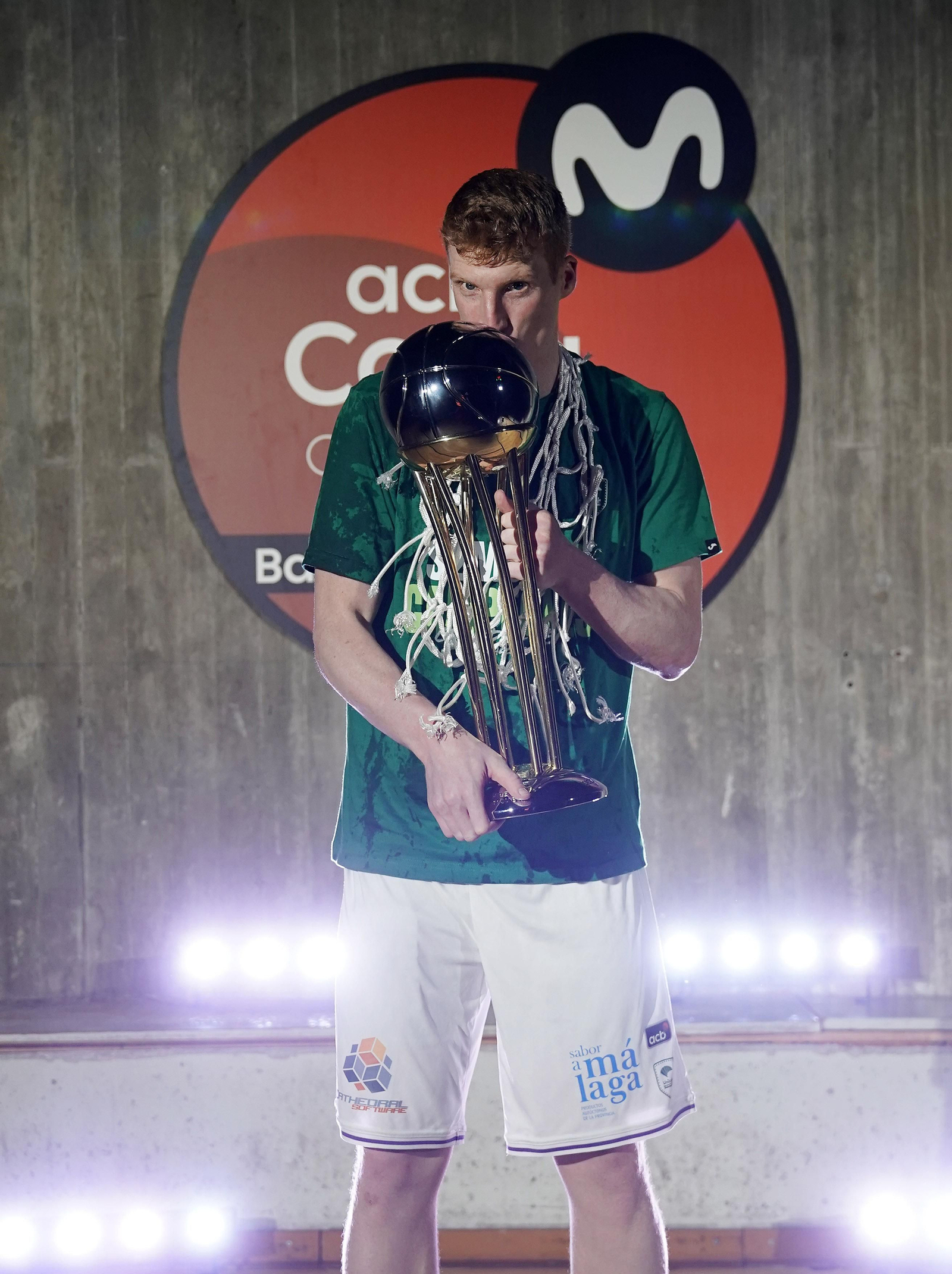 La sesión de fotos del Unicaja campeón