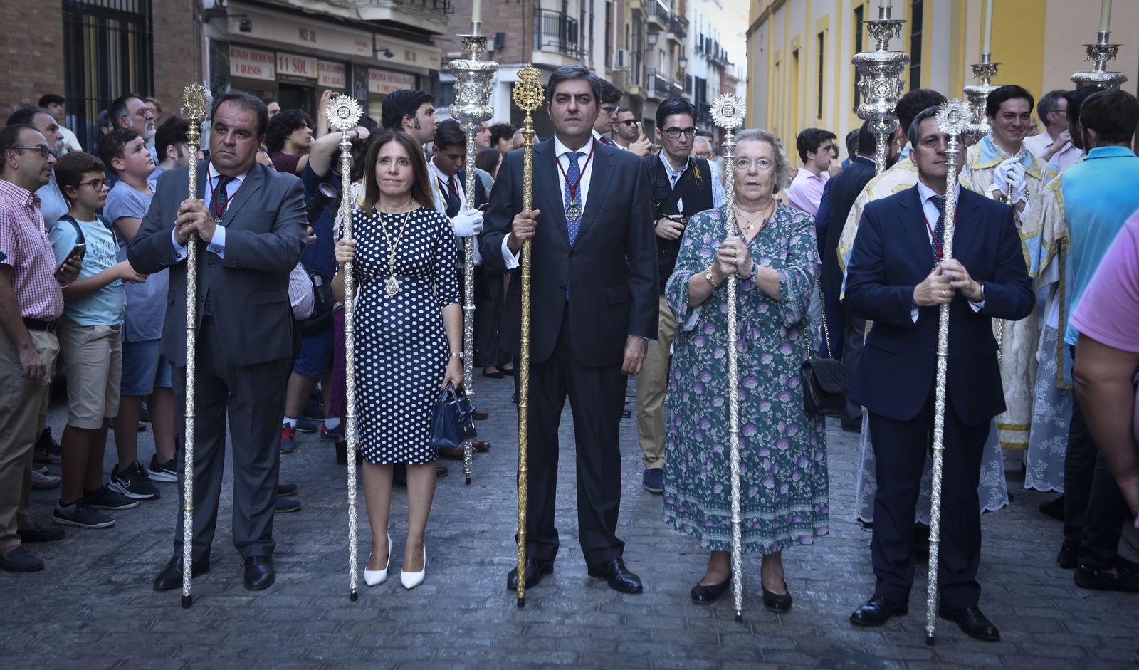 Las imágenes de la procesión de la Virgen de la Encarnación